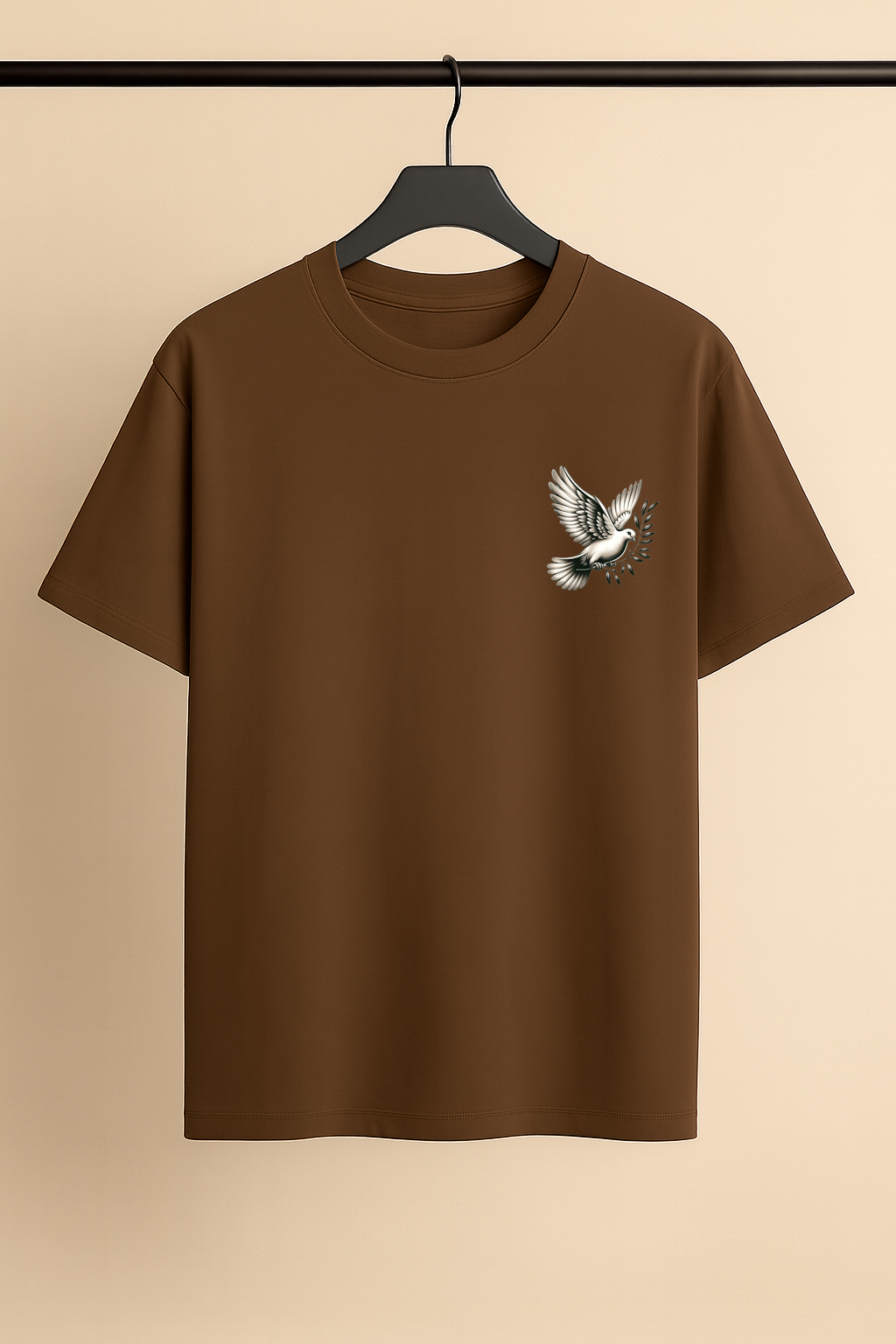 Peace Enjoy the World Drop Shoulder