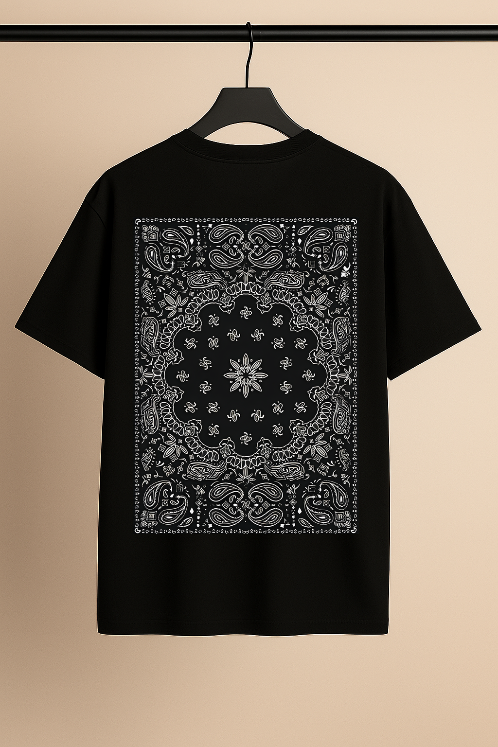 Classic Bandana Drop Shoulder