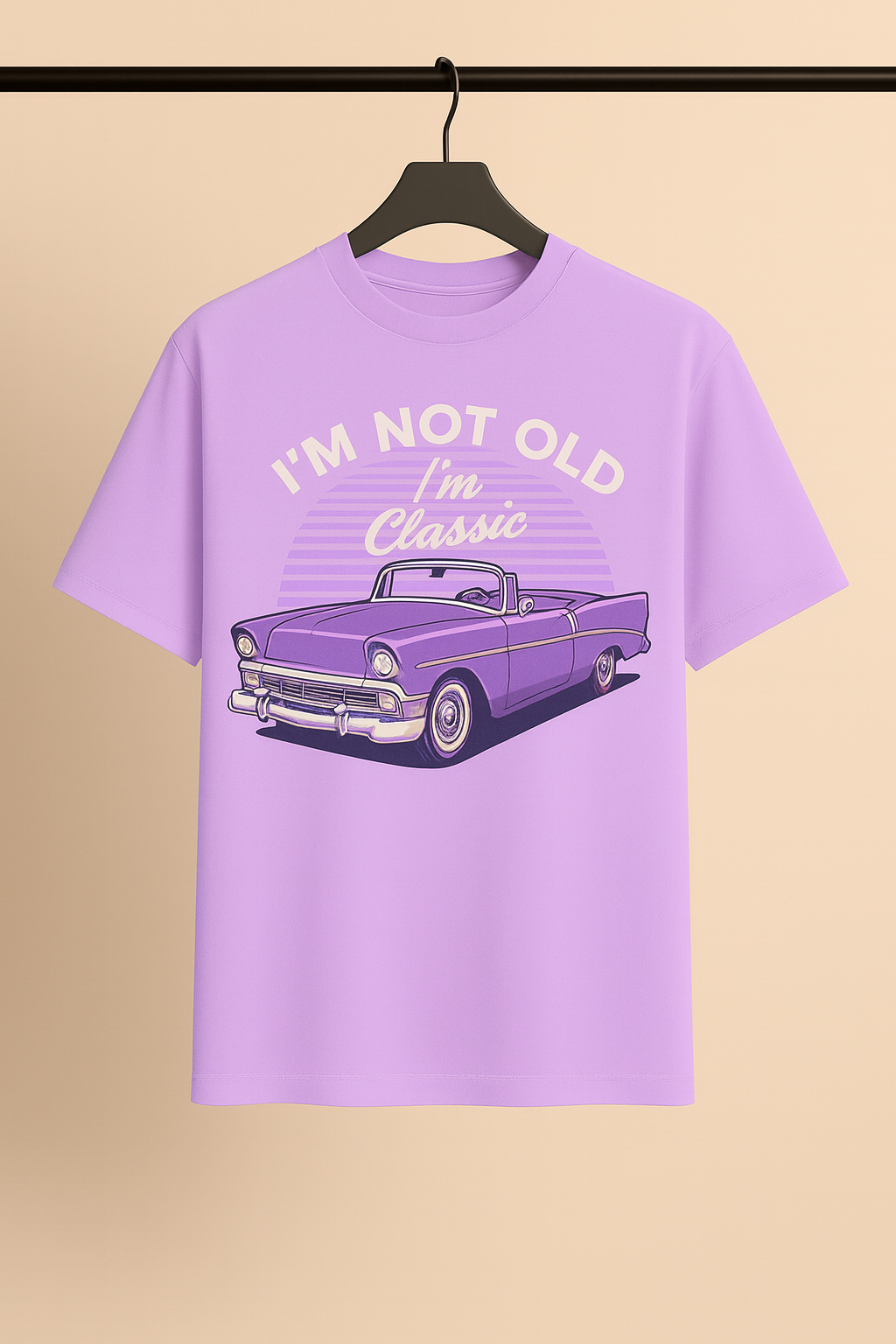 "I'm Not Old, I'm Classic" Drop Shoulder