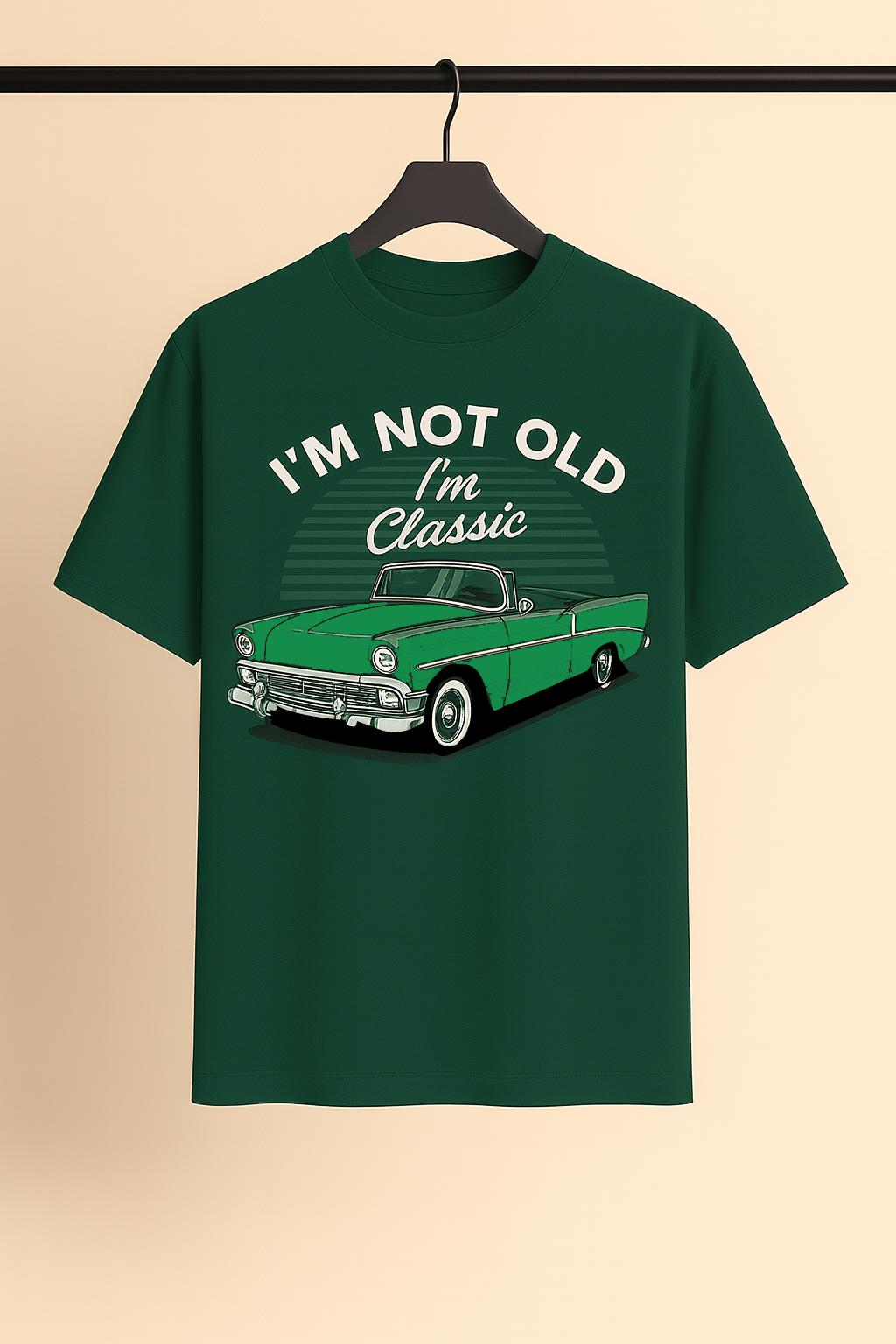 "I'm Not Old, I'm Classic" Drop Shoulder