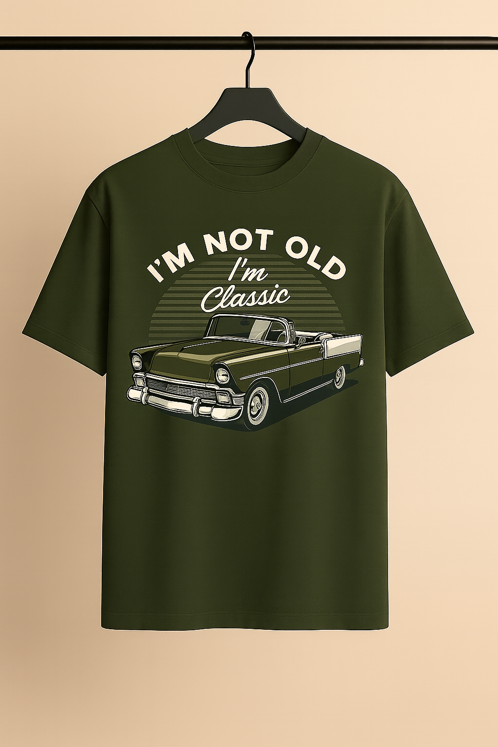 "I'm Not Old, I'm Classic" Drop Shoulder