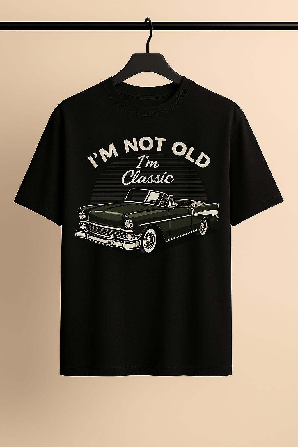"I'm Not Old, I'm Classic" Drop Shoulder