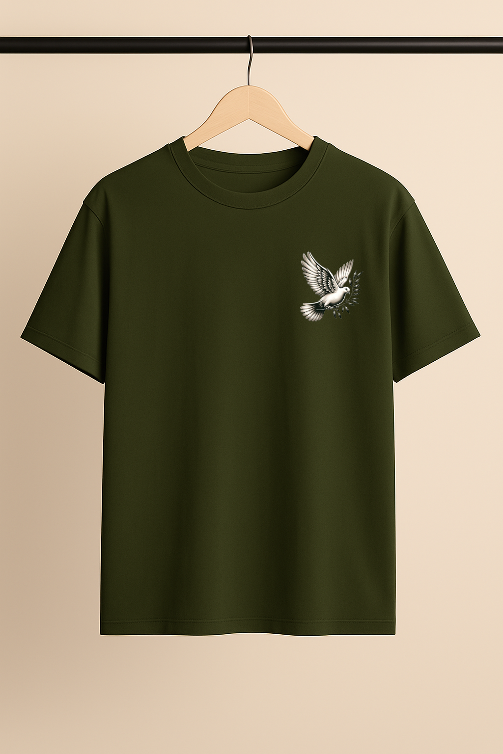 Peace Enjoy the World Drop Shoulder