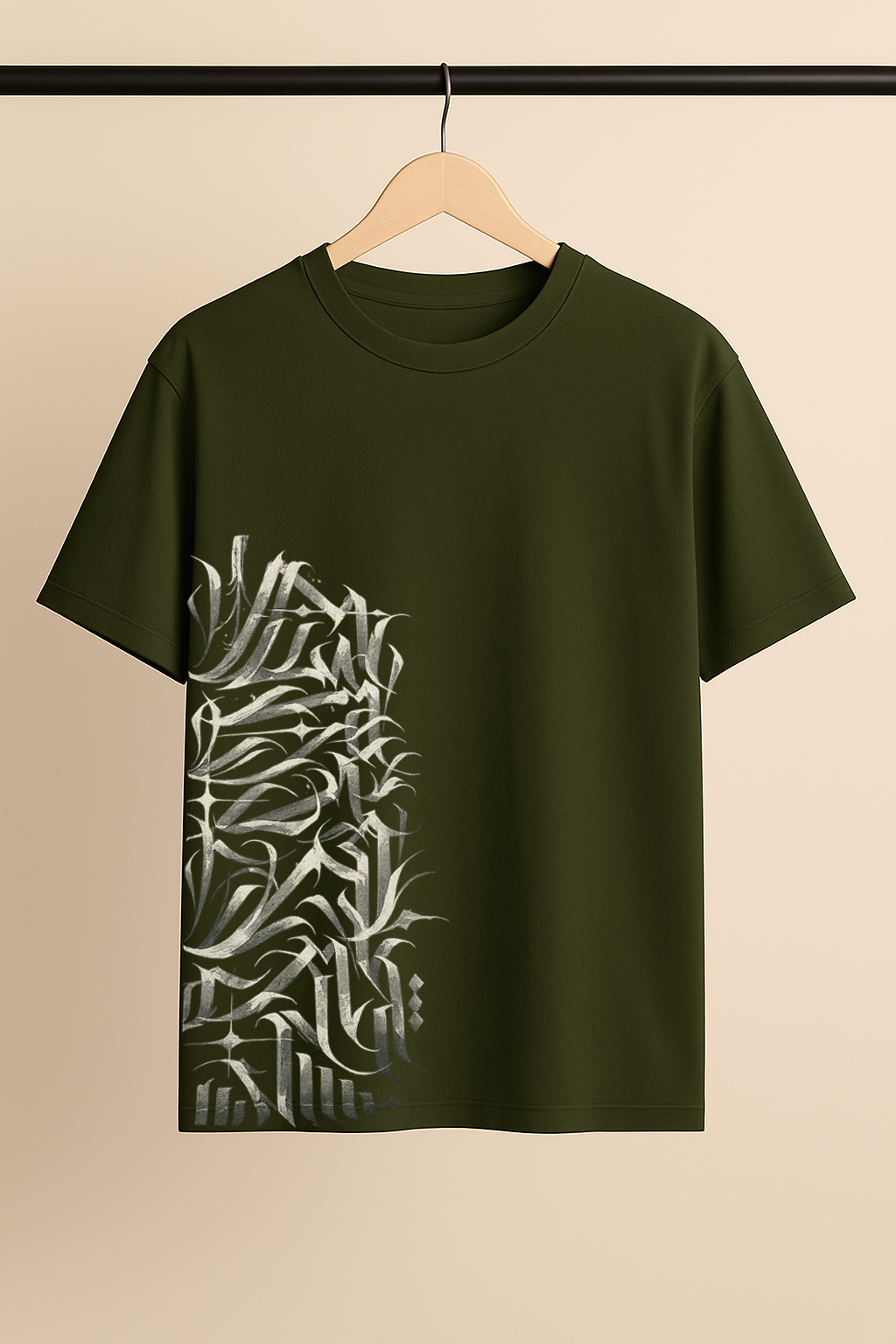 Calligraphy Drop Shoulder