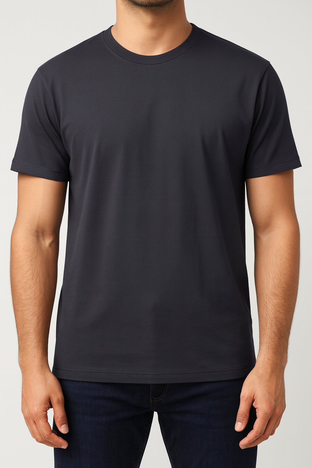 Basic T-Shirt Dark Charcoal