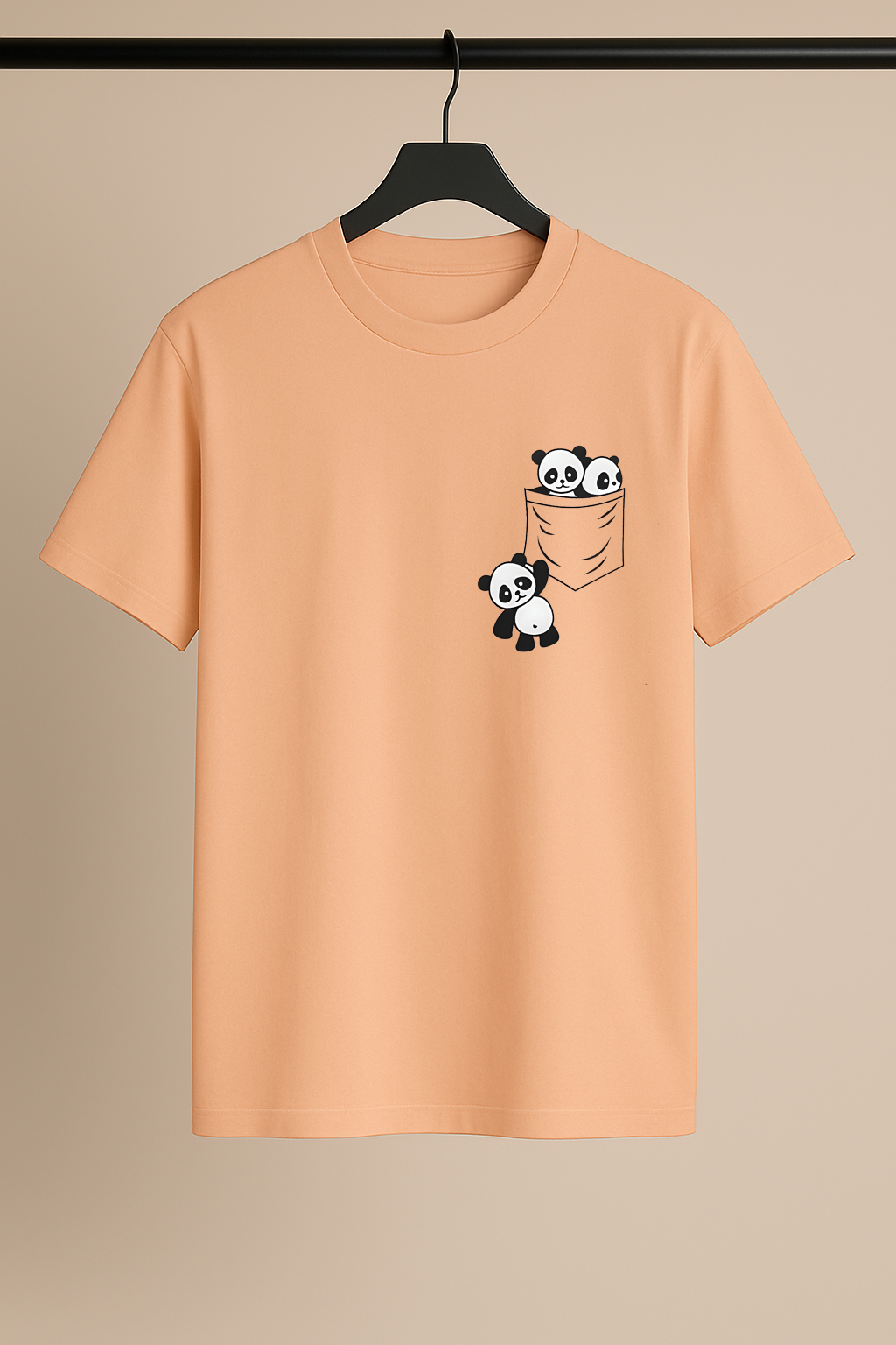Pocket Panda Drop Shoulder