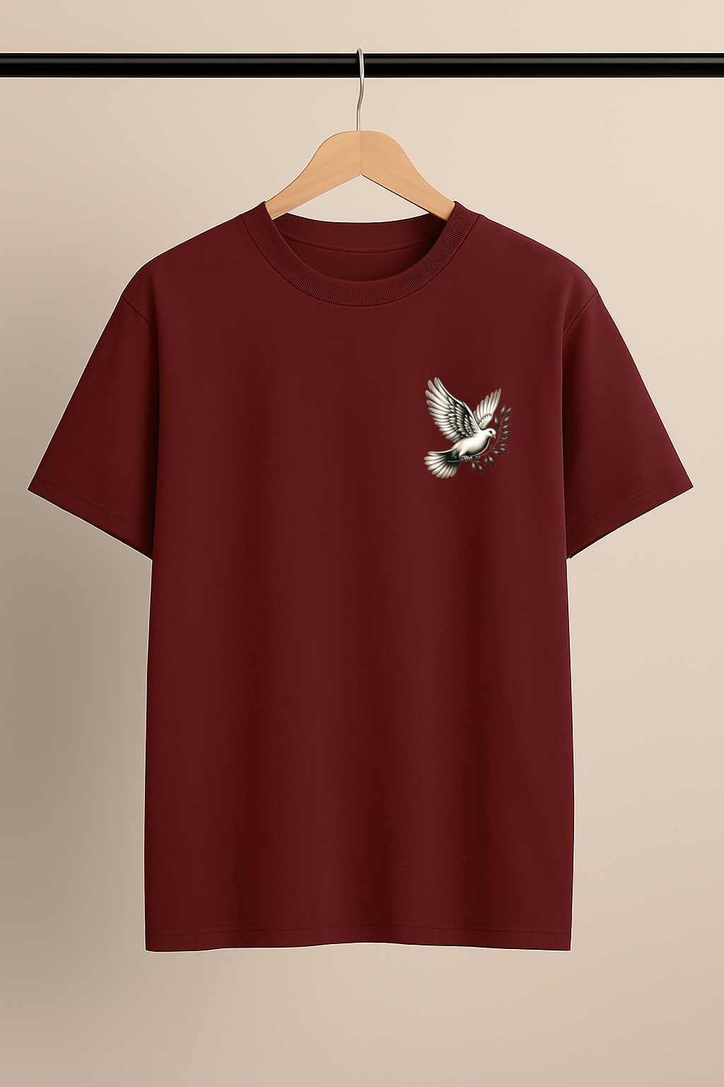 Peace Enjoy the World Drop Shoulder