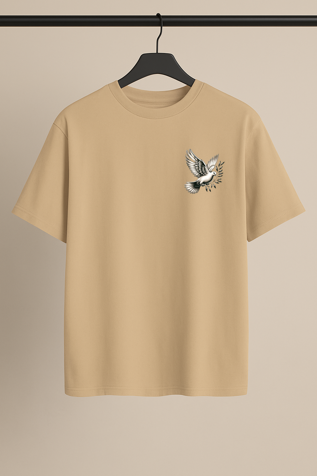 Peace Enjoy the World Drop Shoulder