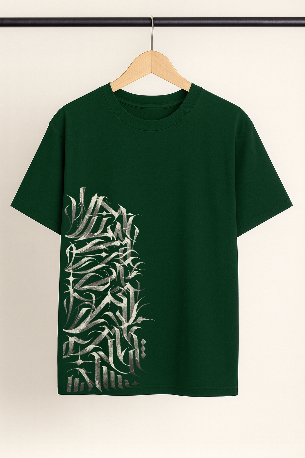 Calligraphy Drop Shoulder
