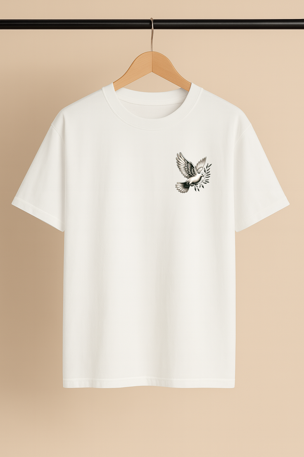 Peace Enjoy the World Drop Shoulder