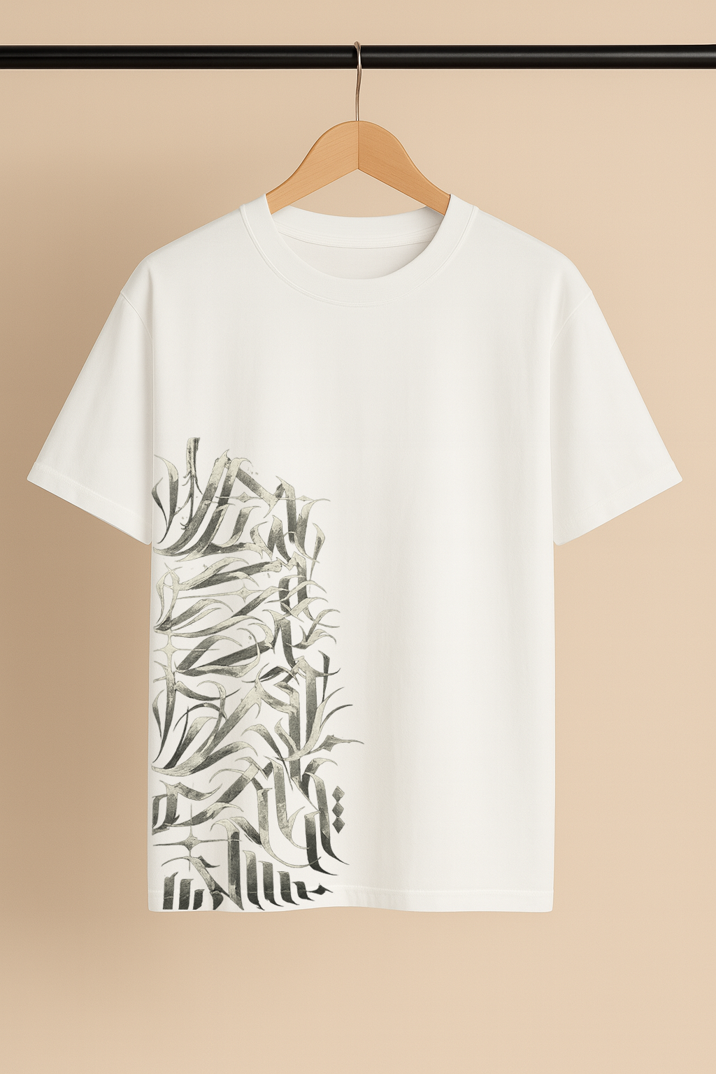 Calligraphy Drop Shoulder