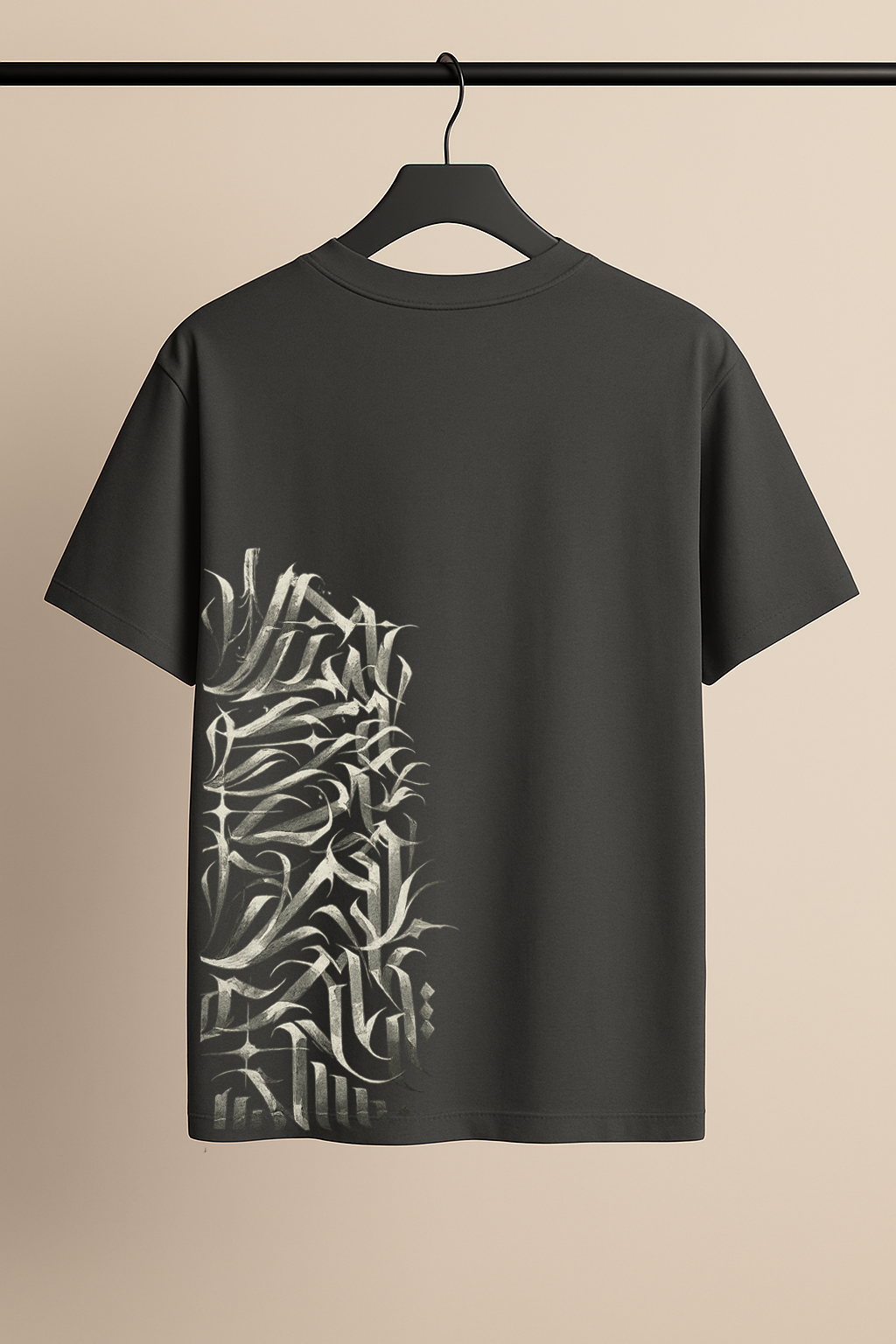 Calligraphy Drop Shoulder