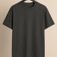 Steel Grey Plain Drop Shoulder