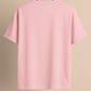 Light Pink Plain Drop Shoulder