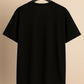 Black Plain Drop Shoulder