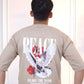 Peace Enjoy the World Drop Shoulder