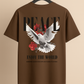 Peace Enjoy the World Drop Shoulder