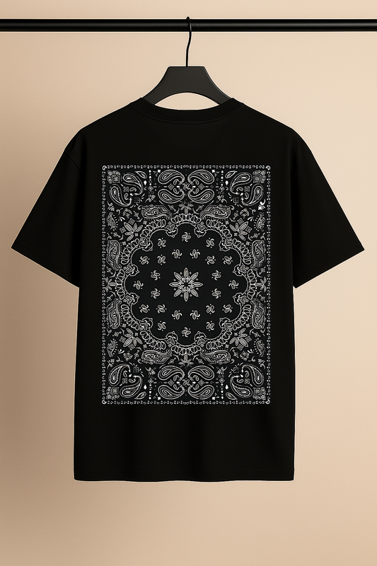 Classic Bandana Drop Shoulder