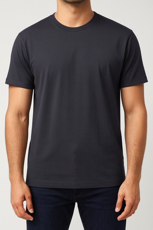 Basic T-Shirt Dark Charcoal