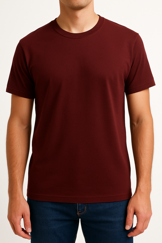 Basic T-Shirt Maroon