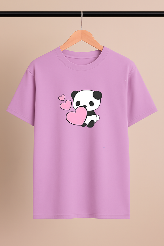 Love Panda Drop Shoulder