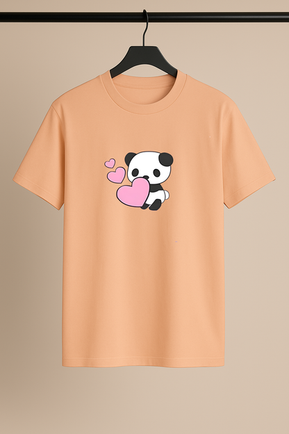 Love Panda Drop Shoulder