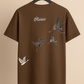 Flying Cranes Drop Shoulder