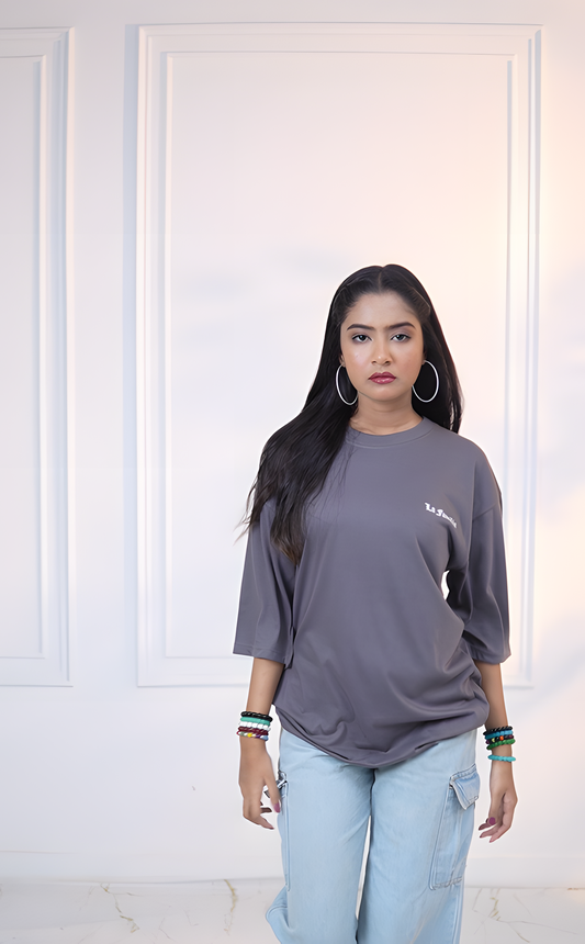 Floral Hands Drop Shoulder
