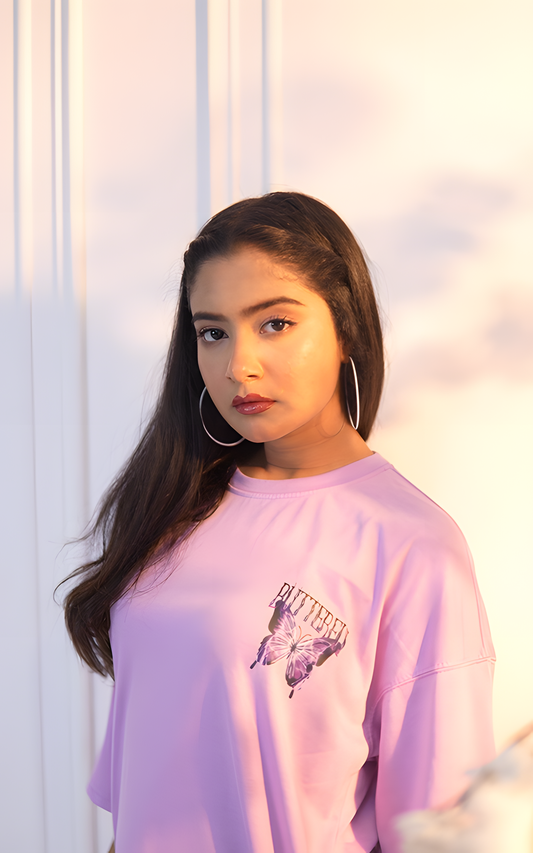 Butterfly Dreams Drop Shoulder