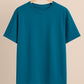 Teal Plain Drop Shoulder