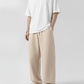 Everyday Unisex Beige Baggy Trousers