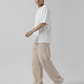 Everyday Unisex Beige Baggy Trousers