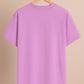 Lilac Plain Drop Shoulder